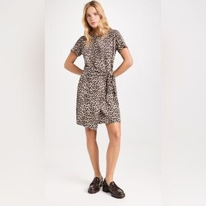 Rails Edie Side Leopard Short Dress in Nala